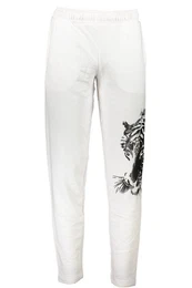 5-Pocket-Hose Wei Herren Sporthose mit elastischem Bund & Taschen - Angerautes Mat