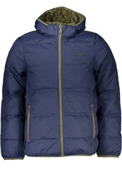 Outdoorjacke Herrenjacke Blau mit Kapuze & Taschen - Leicht & Praktisch fr Reisen