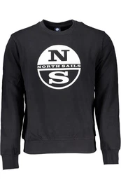 Sweatshirt Herren Rundhals Sweatshirt Schwarz - Lngerarm &