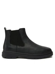 Klassische Stiefeletten Calaita A U46HBA 00045 C9999 Schwarz Keilstiefel
