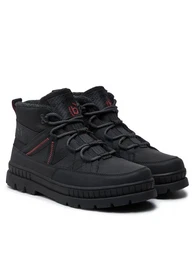 Schnrschuhe AGB39-5000 Schwarz Schnrboots