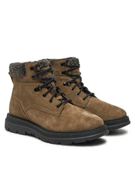 Schnrstiefeletten 5-16247-43 Khakifarben Schnrstiefel