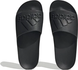 ADILETTE AQUA BLACK Badeschuh