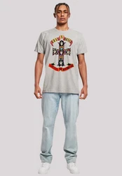F4NT4STIC T-Shirt Guns 'n' Roses Appetite For Destruction Grau/Dunkelgrau/Silber/Hellgrau/Lila