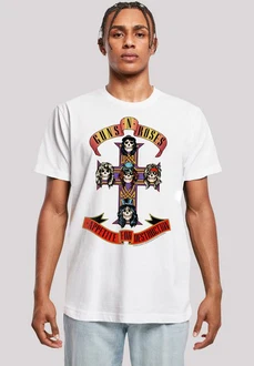 F4NT4STIC T-Shirt Guns 'n' Roses Appetite For Destruction Weiß/Lila