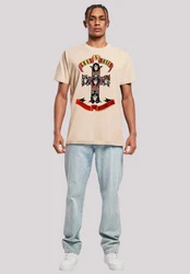 F4NT4STIC T-Shirt Guns 'n' Roses Appetite For Destruction Beige/Creme/Khaki
