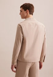 Seidensticker Hemdjacke Beige/Khaki/Braun