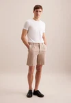 seidensticker Shorts Schwarze Rose Schwarz