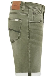 MUSTANG Slim-fit-Jeans Style Chicago Shorts Z Dunkelgrün/Grün/Khaki/Türkis