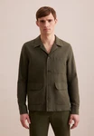 Seidensticker Hemdjacke Dunkelgrün/Khaki/Grün