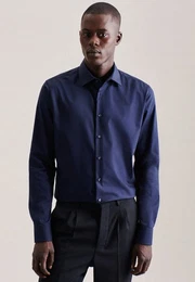 Businesshemd X-Slim X-Slim Langarm Kentkragen Uni