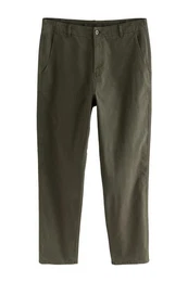 Chinohose Strukturierte Chinohose (1-tlg)