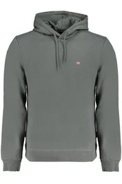 Sweatshirt Grnes Herren-Sweatshirt: Hoodie mit Fleece &