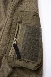 Brandit Fleece Troyer Ripstop Braun/Khaki