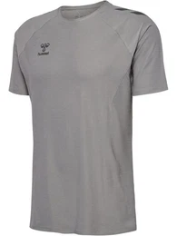 T-Shirt Sportshirt mit elastischem Material 8450 in Grau