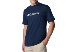COLUMBIA T-Shirt Hellblau/Dunkelblau