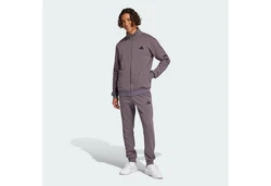 ADIDAS SPORTSWEAR Trainingsanzug SPORTSWEAR BASIC 3-STREIFEN Hellgrau/Lila/Grau