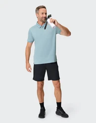 Joy Sportswear Poloshirt CLAAS seafoam
