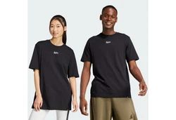 adidas Sportswear T-Shirt LOUNGE STILL LIFE LEMONS GRAPHIC Schwarz/Beige
