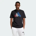 adidas Sportswear T-Shirt LOUNGE ICE GRAPHIC Schwarz/Mischfarben
