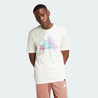 adidas Sportswear T-Shirt LOUNGE ICE GRAPHIC