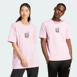 adidas Sportswear T-Shirt LOUNGE DRINK GRAPHIC Rosa