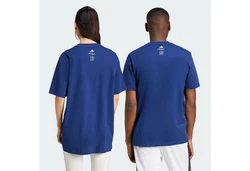 adidas Sportswear T-Shirt LOUNGE DRINK GRAPHIC Blau/Hellblau/Dunkelblau/Fliederfarben
