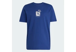 adidas Sportswear T-Shirt LOUNGE DRINK GRAPHIC Blau/Hellblau/Dunkelblau/Fliederfarben
