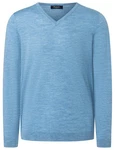 MAERZ Muenchen Pullunder Blau/Hellblau
