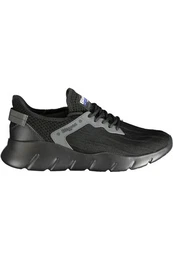 Sneaker Schwarzer Herrensportschuh Stilvoll mit
