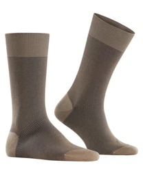 FALKE Socken Fine Shadow SO Khaki/Grau/Beige/Dunkelbraun/Braun