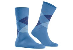 Burlington Socken King Hellblau/Blau