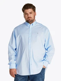 Tommy Hilfiger Big & Tall Langarmhemd BT-FLEX POPLIN SOLID RF SHIRT-B Groe Gren