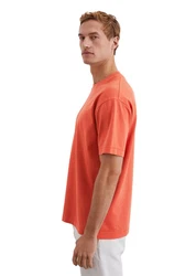 Marc O'Polo T-Shirt Bio-Baumwoll Jersey Orange