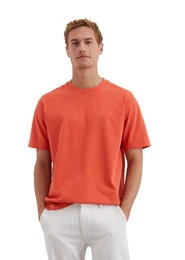 T-Shirt aus schwerem Bio-Baumwoll-Jersey