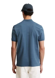 Marc O'Polo Poloshirt Blau/Hellblau
