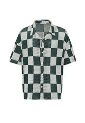 Dandalo Blusenshirt David Dunkelgrün/Grün