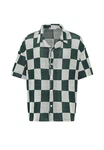 Dandalo Blusenshirt David Dunkelgrün/Grün