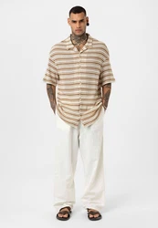 Dandalo Blusenshirt Paul Braun/Beige