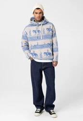 Dandalo Sweatshirt Alexandre Beige/Blau/Hellblau