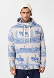 Dandalo Sweatshirt Alexandre Beige/Blau/Hellblau