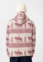 Dandalo Sweatshirt Alexandre Dunkelrot/Beige/Bordeaux/Rot