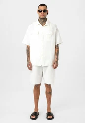 Dandalo Jumpsuit Marco Weiß/Creme/Dunkelblau