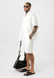 Dandalo Jumpsuit Marco Weiß/Creme/Dunkelblau