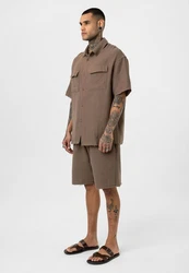 Dandalo Jumpsuit Marco Khaki/Braun/Grau