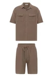 Dandalo Jumpsuit Marco Khaki/Braun/Grau