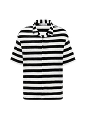Dandalo Blusenshirt Bas Schwarz/Weiß/Dunkelblau