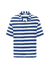 Dandalo Blusenshirt Bas Blau/Hellblau/Dunkelblau