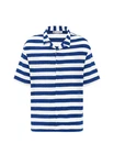 Dandalo Blusenshirt Bas Blau/Hellblau/Dunkelblau