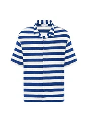 Dandalo Blusenshirt Bas Blau/Hellblau/Dunkelblau